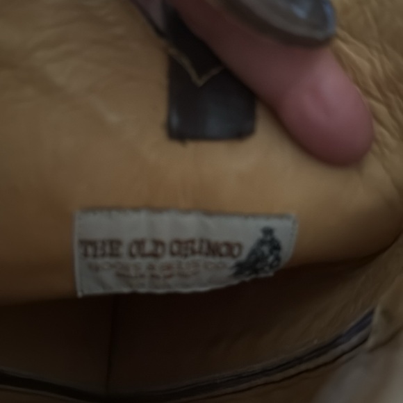 RARE FIND The Old Gringo Cowboy boot top leather, fringe, detailed brads/stich - Picture 9 of 10